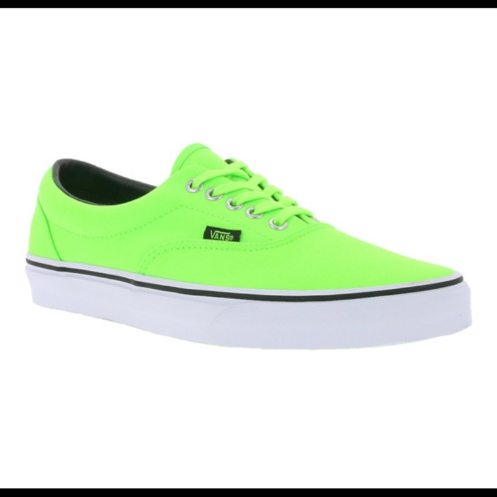 VANS Slip-On Neon green Era Summer Sneakers